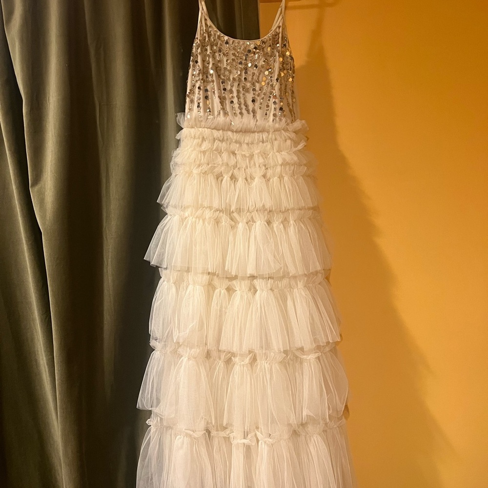 Elegant Tiered Kids Dress